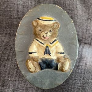 Antique Bear Box